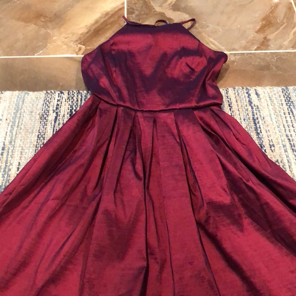 A red dress